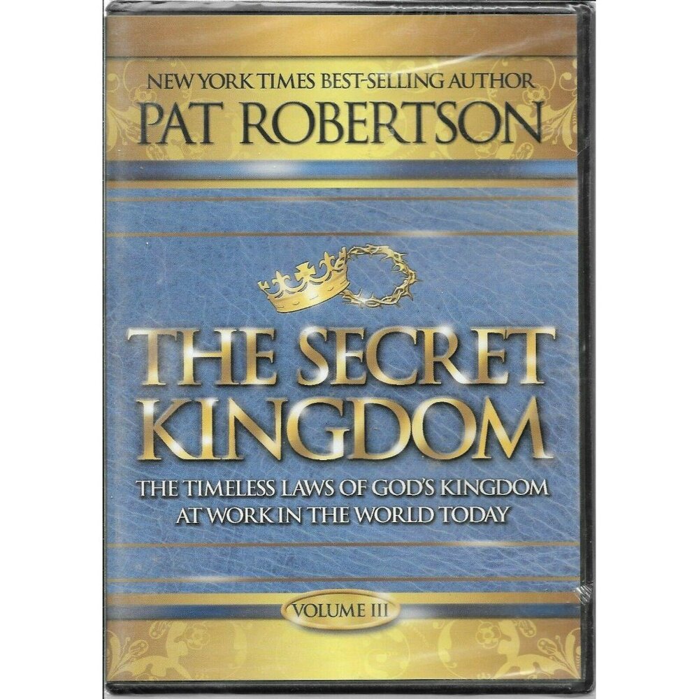 The Secret Kingdom by Pat Robertson, Vol 3,  DVD - New TH-894